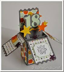 Karte Und Kunst Alles Gute Zur Volljahrigkeit 18 Geburtstag Karte Geburtstagskarten Diy Geburtstagskarte