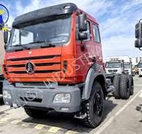 North Beiben China Mercedes 2024 New 6X4 Cargo Truck Chassis to Congo