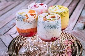 Friendly s nuts over fudge sundae ice cream cones 4 6 fl oz instacart / a dessert which is lower in saturated fat name of dessert:_____ g of saturated fat: Best Homemade Falooda Recipe The Delicious Crescent