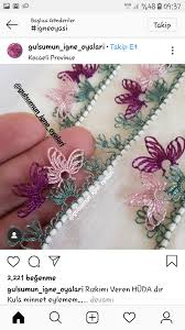 Hasanemir Aslan Adli Kullanicinin Igne Oyalari Panosundaki Pin Tig Desenleri Oya Ornekleri Krose