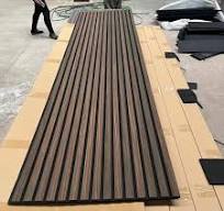 Akupanel Panneau acoustique en bois à lattes aux normes européennes  Panneaux acoustiques en polyester Panneaux muraux insonorisants  personnalisés