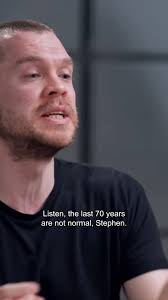 No Steven Bartlett actually pushing back