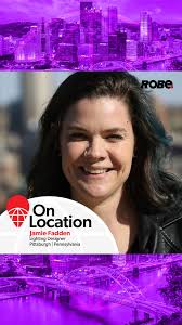 The @robelighting #OnLocation team went to meet LD Jamie Fadden  @jamiecoolpants in her adopted home of Pittsburgh just after she finished  the Sammy Hagar “Best of All Worlds” tour as lighting and ...