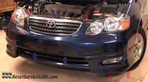 I'm sorry i have to modify the question on your behalf. How To Change The Headlight Assembly On A Toyota Corolla 2007 Reset Service Light Reset Oil Life Maintenance Light Reset