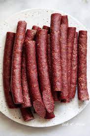Homemade Smoked Beef Sticks The Best Low Carb Snack Very Tasty Taste Of Artisan Homemade Sausage Recipes Beef Snack Stick Recipe Snack Stick Recipe