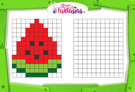 Ver más ideas sobre dibujos, dibujos en pixeles, dibujos bonitos. Pixel Art Fichas Y Dibujos Faciles Para Ninos En Cuadricula