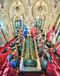 Ertugrul Gazi Turbesi Dijital Boyama Tarih Osmanli