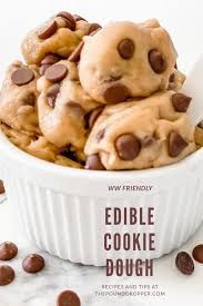 Hier gibt es alle infos über cookie dough : Ww Friendly Edible Cookie Dough Pound Dropper