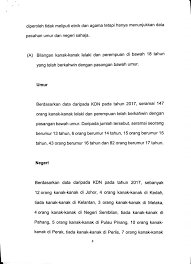 Kanak Kanak Non Muslims Lebih Ramai Kahwin Bawah Umur Daripada Muslim Ds Wan Azizah