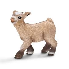 Schleich Farm Life Collection Dwarf Goat Kid Figurine For The Barn Scene Will Have Him Trailing The Milkmaid Carrying H Dwarf Goats Schleich Goat Kidding
