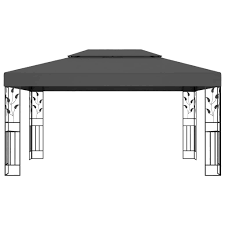 Gartenpavillons sind wesentlich stabiler als andere pavillons gebaut. Vidaxl Pavillon Mit Doppeldach 3x4 M Kaufland De