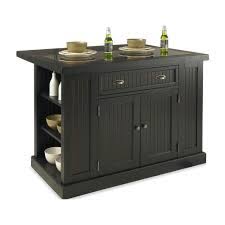 At costco, you'll find stunning kitchen carts & islands that are sure to improve organization, while also adding much needed work space. Homestyles Nantucket Black Kitchen Island With Granite Top 5033 94 The Home Depot