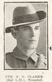 Norman Grant Clarke, SN 497, Service Record