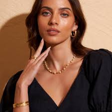 Olivia Gold Cuff Bracelet