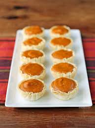 Pumpkin Pie Bites Emily Bites Recipe Pie Bites Pumpkin Tarts Pumpkin Pie