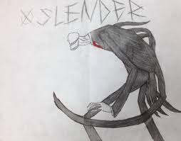 Step by step drawing tutorial on how to draw slender man. Slender Man My 1st Creepypasta Drawing By Creepycutekittenxp On Deviantart