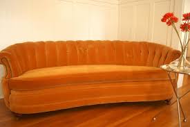 The sofa couch can seat 2 and is perfect for the bedroom or lounge. Orange Velvet Couch For Sale Novocom Top