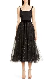 Free Shipping And Returns On Marchesa Notte Glitter Star Tulle Cocktail Dress At Nordstrom Com Light With Images Marchesa Dress Cocktail Dresses Online Black Tulle Dress