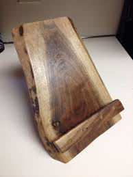 Soporte De Libro De Cocina Madera Ipad Stand O Estructura Wooden Book Stand Cookbook Holder Cook Book Stand