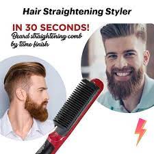 Hair Straightening Styler Beard Straightening Straightening Brush Hair Straightener