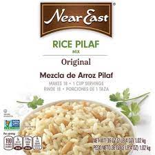 Pilafs can also have ingredients added such as other grains, nuts, fruits, vegetables, meat or seafood‒the variations are as endless as your creativity! Near East Pilaf Rice Mix 2 25 Lb Instacart