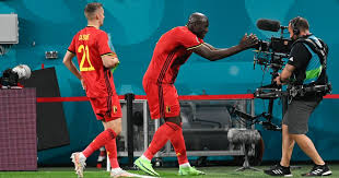The inevitable romelu lukaku put them ahead with his 61st goal for belgium. Ibnteix3kwla M