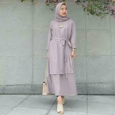 Tunik model kerah sanghai, lengan tujuh per delapan. 35 Model Baju Tunik Wanita Modern Batik Brokat Bergaya