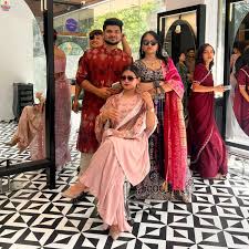 Happy fun vibes @purple.salonandwellness #Bestteam