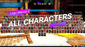 To unlock gwenpool, collect all pink bricks, and then you can unlock it. Lego Marvel Superheroes 2 All 200 Characters Video Dailymotion