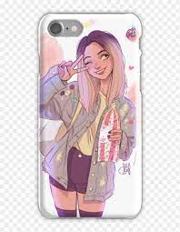 #paris draws #dragons #cute drawings #quickest drawing ive ever done #her name is summer and she's my child now #clumsy child tho #hence plaster on nose #yh ik her mouths shut its magic kay #click for quality. Gir Drawing Iphone Girls Cute Picture Cartoon Clipart 2769366 Pikpng