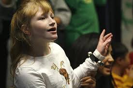 Special ed students show their holiday spirit