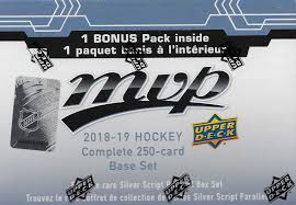 2021 fifa beach soccer world cup: 2018 2019 Upper Deck Mvp Hockey Series Factory Sealed 250 Card Set Including 50 High Series Shortprints And A Bonus Pack Containing Eastern Stars Western Stars And Rookie Star Formations Walmart Com Walmart Com