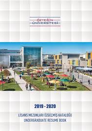 Resume Book 2020 By Ozyegin Universitesi Issuu
