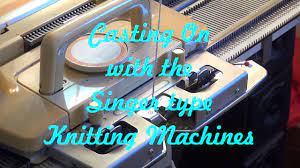 Knitting machines galore since one is never enough, photo tutorials, and knits gone wild. Casting On The Singer Type Knitting Machines Youtube