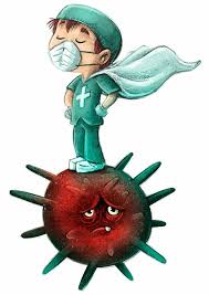 Pin By A H On Corona Art Nurse Art Nurse Cartoon Art
