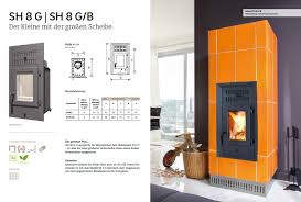 Schmid Kachelofeneinsatz Sh 8 G Holzbrand
