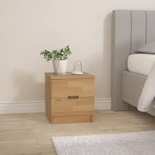 Krok Wood Nachttisch ELSA aus Massivholz 40x40x40 cm (in Eiche) :  Amazon.de: Küche, Haushalt & Wohnen