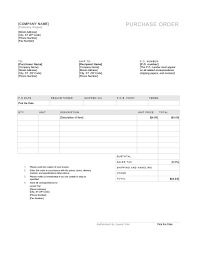 Berikut contoh surat lamaran kerja yang baik dan benar serta dapat djadikan referensi utama. 43 Free Purchase Order Templates In Word Excel Pdf