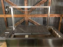 Wood or charcoal burning argentine grills, argentine grill kits & custom argentine grills are available in different colors & sizes. Urban Asado