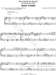 The Legend Of Zelda A Link To The Past Main Theme From The Legend Of Zelda A Link To The Past Sheet Music Easy Piano Piano Solo In C Major Download