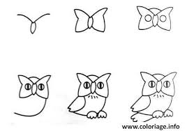 Voici quelques exemples de dessins faciles à faire. Coloriage Comment Dessiner Un Hibou Dessin Facile Dessin Dessin Facile A Imprimer