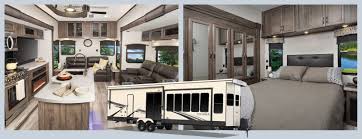 Choose from the denali or klondike that feature pyramid bunks (twin over full) in each bedroom or the aurora which has a pyramid bunk (twin over full) in one bedroom and a full bed in the other. Multiple Matching Sierra Products Forest River Rv Manufacturer Of Travel Trailers Fifth Wheels Tent Campers Motorhomes