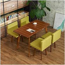 Coffee Shop Table And Chair Set Modern Design Dining Table And Chair Combination Simple Leisure Dining Table In Kitchen Coffee Shop Tables Table And Chair Sets