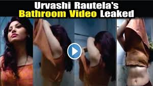 Urvashi Rautelas Bathroom Video Leaked Online | Urvashi Rautela Bathroom  Viral Video | Urvashi