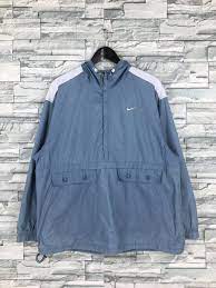 Vintage 90 S Nike Windbreaker Anorak Jacket Xlarge Nike Etsy In 2022 Nike Windbreaker 90s Nike Windbreaker Vintage Nike Jacket