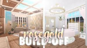 See more ideas about roblox codes, coding clothes, roblox. Rose Gold Bedroom Bloxburg Build Off With Kachunkie Youtube