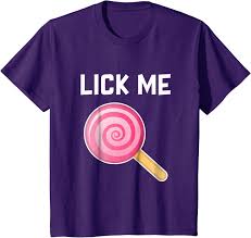 Collection by debbie nielsen • last updated 3 days ago. Amazon Com Cute Lollipop Candy Lick Me Dessert Art Slogan T Shirt Clothing