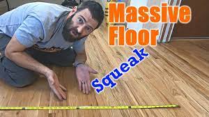 Sometimes, you will see that there is a gap that is running along the joist, which is the beam that runs across your house. How To Fix Floor Squeaks In Old Houses The Handyman Youtube