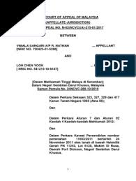 Kanun tanah negara (seksyen 215, 217, 218). N 02 Ncvc A 215 01 2017 Judgment Law Lawsuit