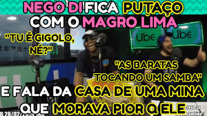 Por meio de nota, o grupo. Nego Di Fica Putaco Com O Magro Lima E Fala Da Casa De Uma Mina Q Ele Derreteu Q Morava Pior Q Ele Youtube
